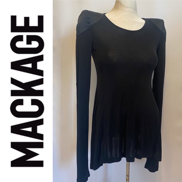 MACKAGE 100% silk top - Picture 6 of 12